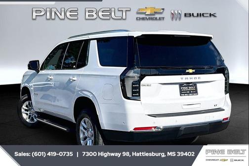 Summit White 2026 Chevrolet Tahoe LT