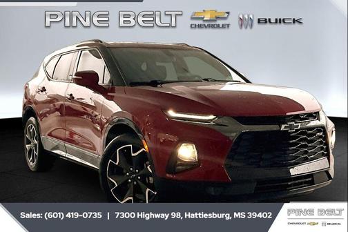 Cajun Red Tintcoat 2020 Chevrolet Blazer RS