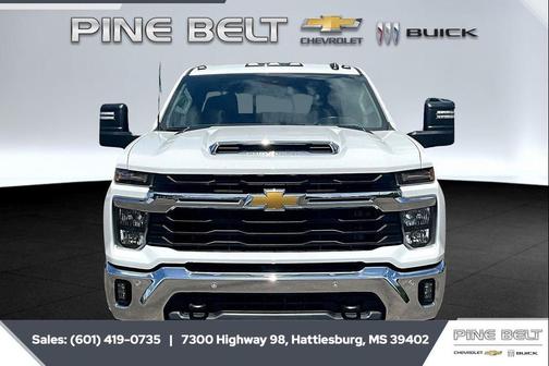 Summit White 2025 Chevrolet Silverado 3500 LT