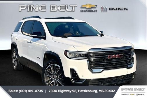 Summit White 2020 GMC Acadia AWD AT4