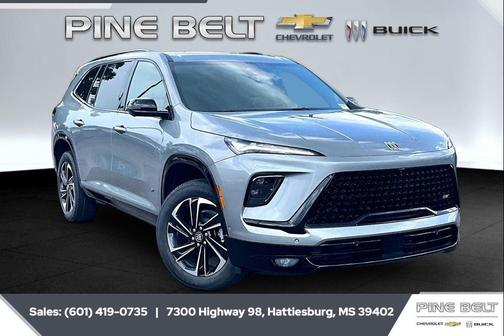 Moonstone Gray Metallic 2026 Buick Enclave Sport Touring
