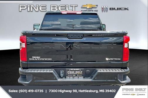 Black 2025 Chevrolet Silverado 2500 Custom