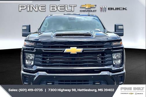 Black 2025 Chevrolet Silverado 2500 Custom