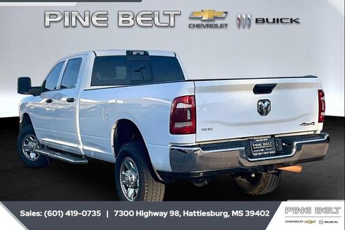 Bright White Clearcoat 2023 RAM 2500 Tradesman Crew Cab 4x4 8' Box
