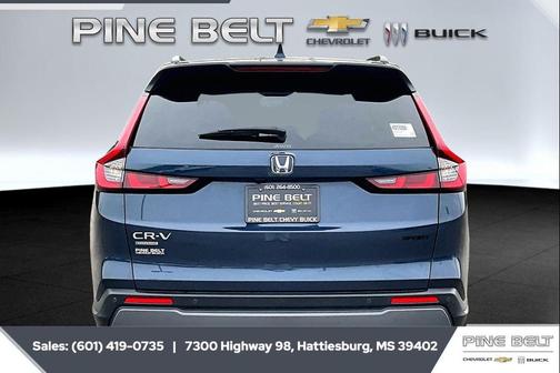 Canyon River Blue Metallic 2025 Honda CR-V Hybrid Sport AWD