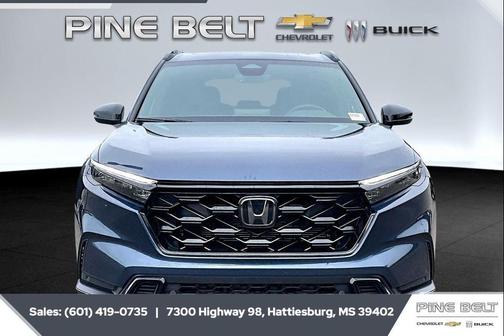 Canyon River Blue Metallic 2025 Honda CR-V Hybrid Sport AWD