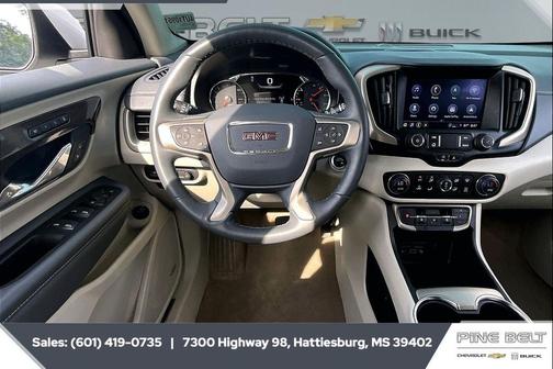Summit White 2024 GMC Terrain Denali