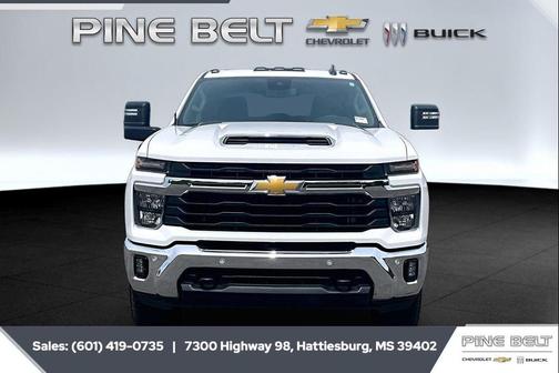 Summit White 2025 Chevrolet Silverado 2500 LT