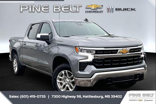 Sterling Gray Metallic 2025 Chevrolet Silverado 1500 LT