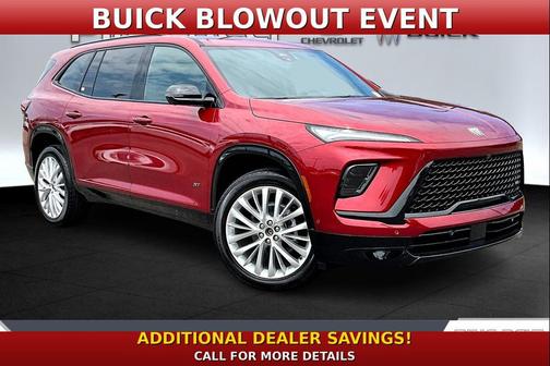 cherry red tintcoat 2026 Buick Enclave Sport Touring