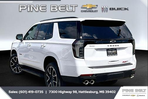 Summit White 2026 Chevrolet Tahoe 2WD RST