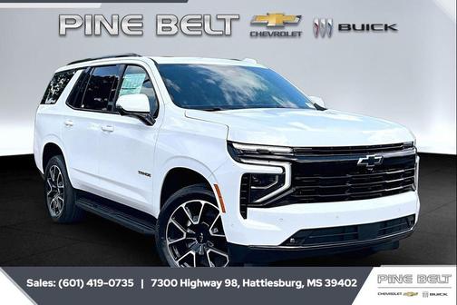 Summit White 2026 Chevrolet Tahoe 2WD RST