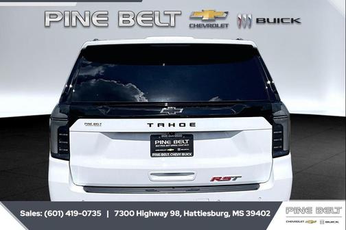 Summit White 2026 Chevrolet Tahoe 2WD RST