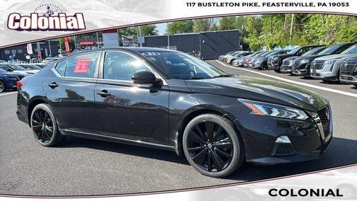Black 2021 Nissan Altima 2.5 SR