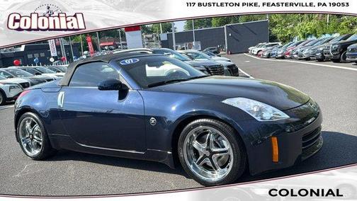 San Marino Blue Pearl 2007 Nissan 350Z Touring