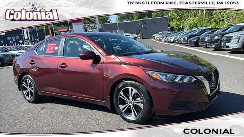 Rosewood Metallic 2023 Nissan Sentra SV