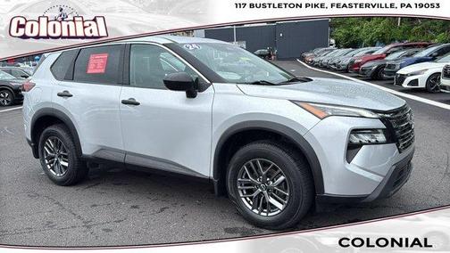 Brilliant Silver Metallic 2024 Nissan Rogue S
