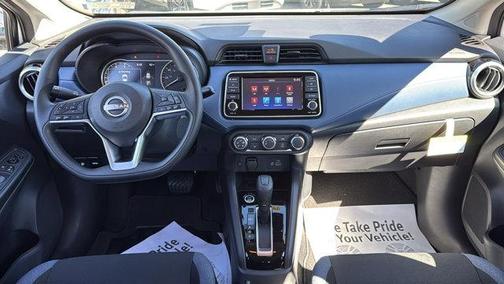 Aspen White 2025 Nissan Versa 1.6 SV
