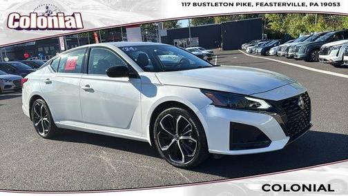 White 2024 Nissan Altima 2.5 SR