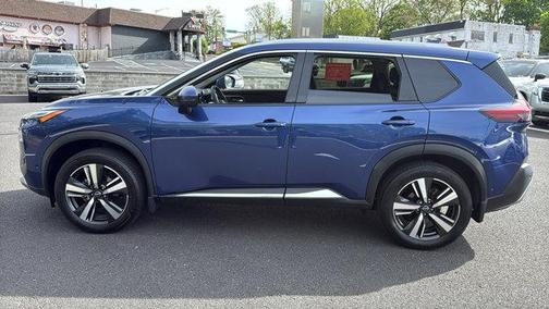 Caspian Blue 2023 Nissan Rogue Platinum