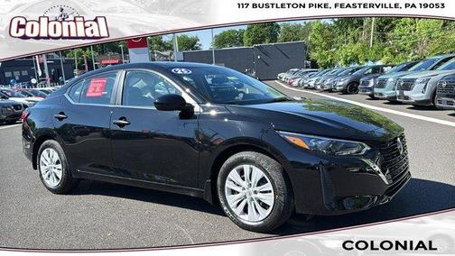 Black 2025 Nissan Sentra S