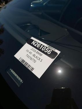 Black Sapphire Metallic 2026 BMW X6 xDrive40i