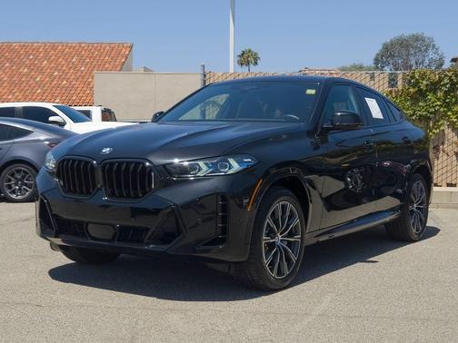 Black Sapphire Metallic 2024 BMW X6 xDrive40i