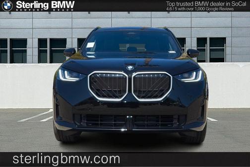 Black Sapphire Metallic 2026 BMW X3 30 xDrive