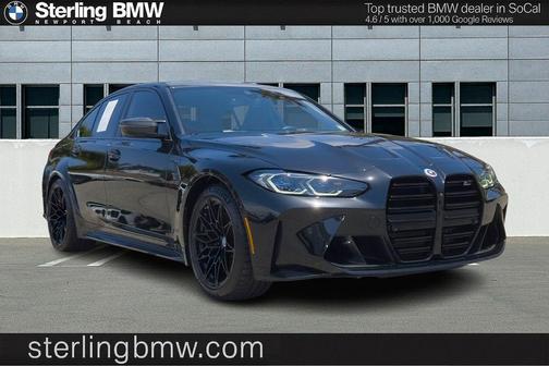 Black Sapphire Metallic 2023 BMW M3 Competition