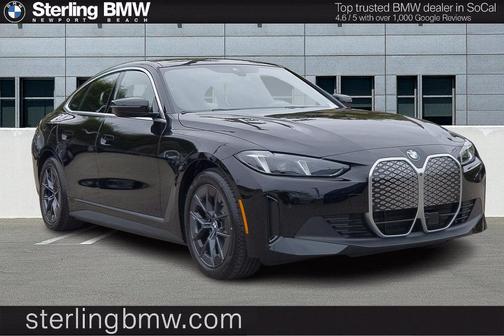 Jet Black 2026 BMW i4 Gran Coupe eDrive40