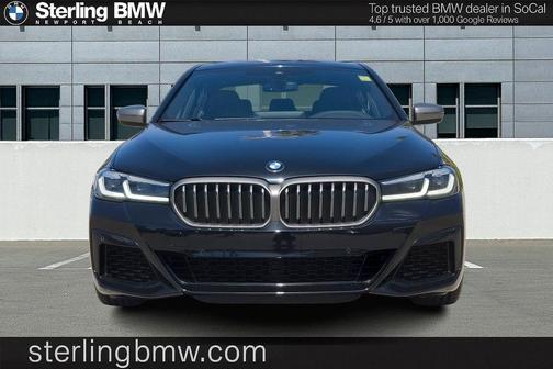 Black Sapphire Metallic 2023 BMW M550 i xDrive