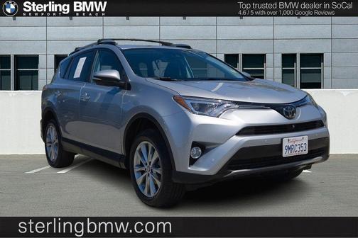 Silver 2018 Toyota RAV4 Limited