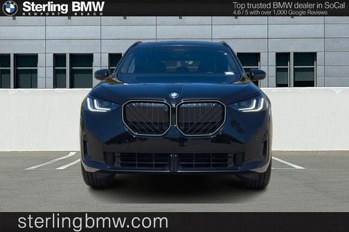 Black Sapphire Metallic 2026 BMW X3 30 xDrive