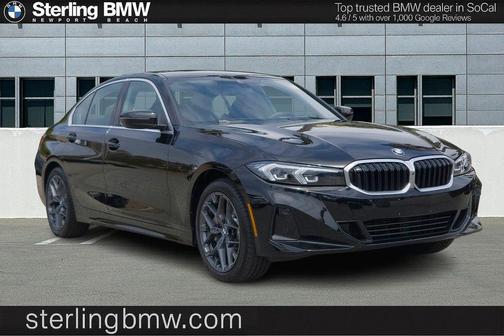 Jet Black 2025 BMW 330 i