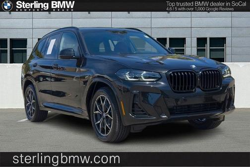 Black Sapphire Metallic 2024 BMW X3 xDrive30i
