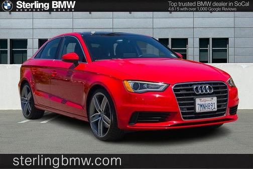 Brilliant Red 2015 Audi A3 2.0T Premium Plus
