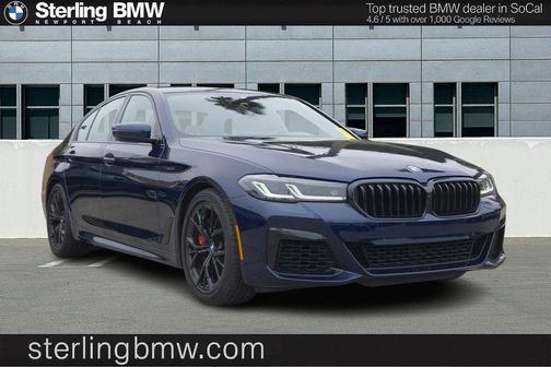Tanzanite Blue II Metallic 2023 BMW M550 i xDrive