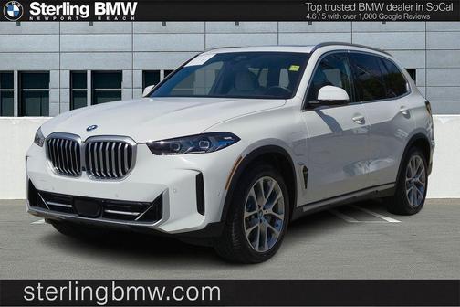 Alpine White 2024 BMW X5 PHEV xDrive50e
