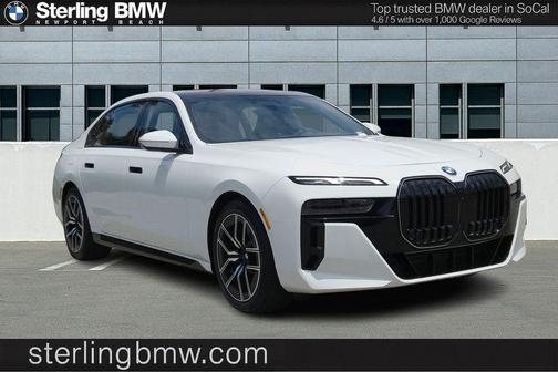 Alpine White 2026 BMW 740 i