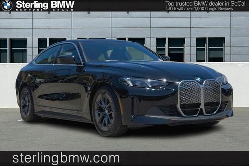 Jet Black 2026 BMW i4 Gran Coupe eDrive40