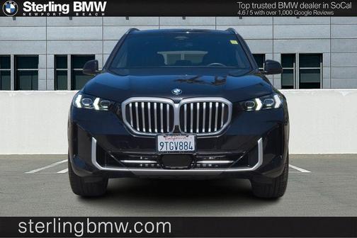 Black Sapphire Metallic 2026 BMW X5 sDrive40i