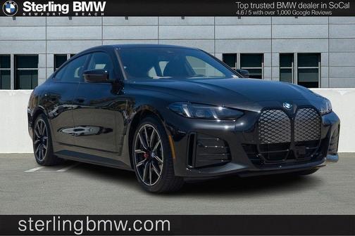 Black Sapphire Metallic 2026 BMW i4 Gran Coupe xDrive40