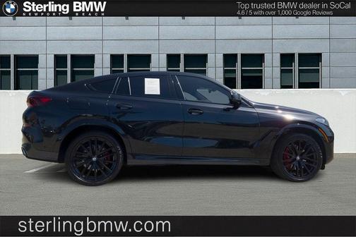 Black Sapphire Metallic 2024 BMW X6 xDrive40i