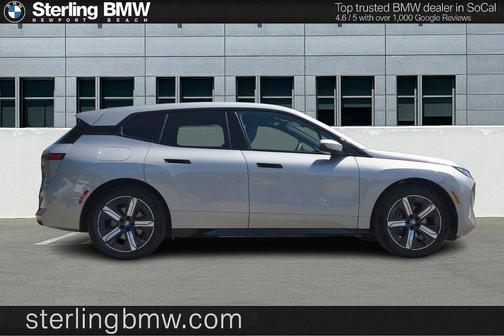 Space Silver 2026 BMW iX xDrive45