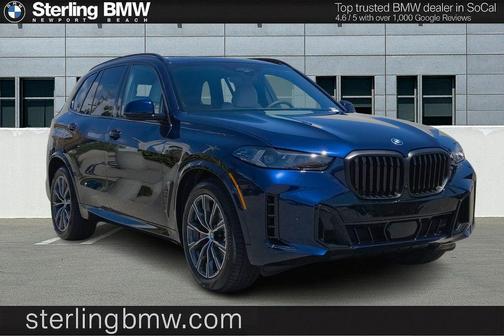 Tanzanite Blue II Metallic 2026 BMW X5 PHEV xDrive50e