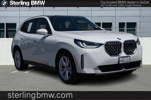Alpine White 2025 BMW X3 30 xDrive