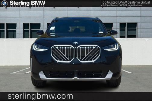 Black Sapphire Metallic 2026 BMW X3 30 xDrive
