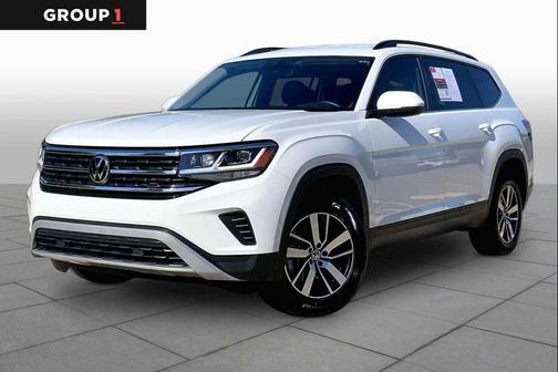 Pure White 2023 Volkswagen Atlas 2.0T SE