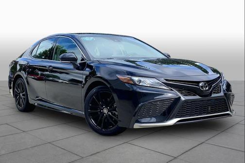Midnight Black Metallic 2024 Toyota Camry XSE