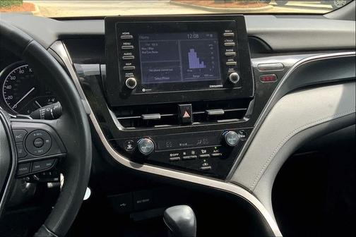 Midnight Black Metallic 2024 Toyota Camry SE
